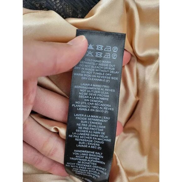 City chic maxi sexi ruffles black lace dress M/18 NWT - Picture 13 of 13